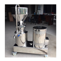 RVS PLC-gestuurde elektromotor met hoge capaciteit, split-vegetabels colloïdmolen en verplaatsbare fruitpuree-molen