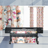 Imprimante grand format de sublimation 180 cm avec Xp600, machine d'impression de 6 pieds (1,8 m), imprimante de sublimation pour t-shirts, format large