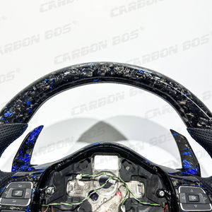 Volante de fibra de carbono para <span class=keywords><strong>Volkswagen</strong></span> VW Golf Mk6 Gti MK7 7,5 Mk6 Mk5 Mk4 GTI GTD R Polo GTI CC Passat Tiguan - Product Image 5