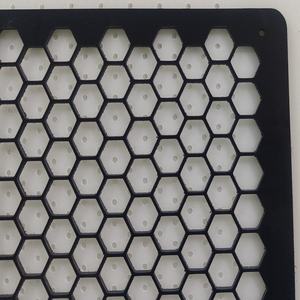 Lastra in PVC Rigido Decorativo Perforato Nero da Mao <span class=keywords><strong>Ou</strong></span> - Product Image 2