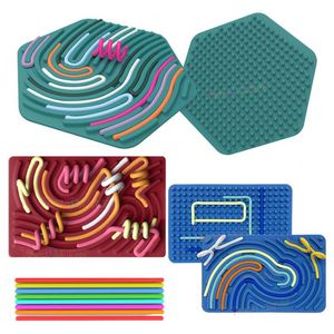 Kit d'activité sensorielle en vrac anti-stress pour enfant, planche d'activité sensorielle, bricolage, pour soulagement du stress, autisme - Product Image 6