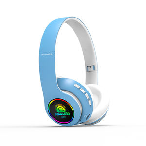 Auriculares plegables con manos libres BT para jugador, <span class=keywords><strong>cascos</strong></span> estéreo <span class=keywords><strong>inalámbricos</strong></span> con pantalla LED y tarjeta enchufable - Product Image 4