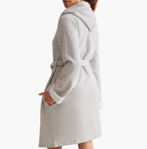 Peignoir à capuche pour femme, épais, doux, absorbant, à séchage rapide, en polaire, chaud, pour <span class=keywords><strong>le</strong></span> bain <span class=keywords><strong>et</strong></span> la nuit, modè<span class=keywords><strong>le</strong></span> international - Product Image 4