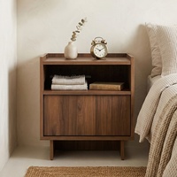 Table de chevet moderne en chêne, commode de chambre à coucher en bois, table d'appoint