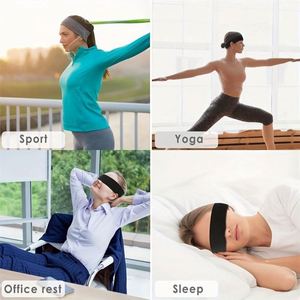 Diadema Deportiva Elástica de Color Sólido con Logotipo Personalizado de 6*22 cm, Bandas para el Cabello para Yoga y Gimnasio, Antideslizantes, Deportivas - Product Image 6