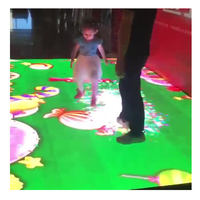 Système de projecteur interactif pour sol/mur, différents effets thématiques, mariage, restaurant, jeux de projection interactifs