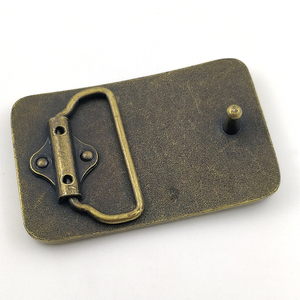 Khóa Thắt Lưng Phương Tây Tùy Chỉnh Thiết Kế Trống Tự Động Khóa Tự Động Bằng Vải Đồng Cổ Hợp Kim 40Mm Cho Nam Hình Chữ Nhật Miễn Phí - Product Image 6