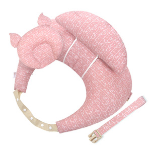 Almohada de lactancia para bebé con silla de protección lumbar para recién nacidos, para abrazar y sentar al bebé en la cuna, de algodón cómodo - Product Image 3