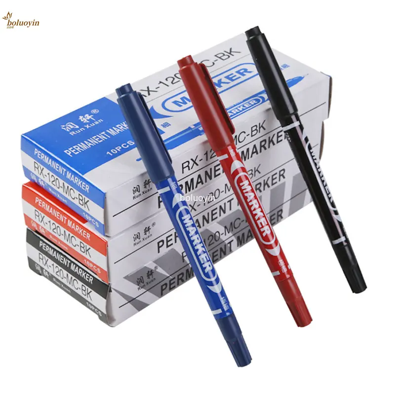 0.5Mm Marker Pennen Tattoo Skin Markers Schrijver Permanente Make-Up Tattoo Levert Grote Capaciteit Inkt Waterdichte Marker Pen