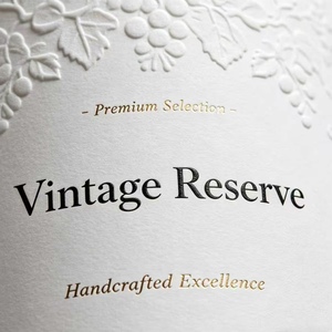 <span class=keywords><strong>Etiquetas</strong></span> <span class=keywords><strong>de</strong></span> <span class=keywords><strong>Vino</strong></span> Holográficas con Textura Vintage, en Relieve, Compatibles con la FDA, Ecológicas, Forma Personalizada, Adhesivo Impermeable - Product Image 2