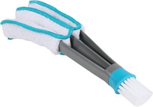 2 in 1 Perfect Quality Air Condition Window <strong>Blind</strong> Cleaning Brush Microfiber <strong>Blind</strong> <strong>Cleaner</strong> - Product Image 2