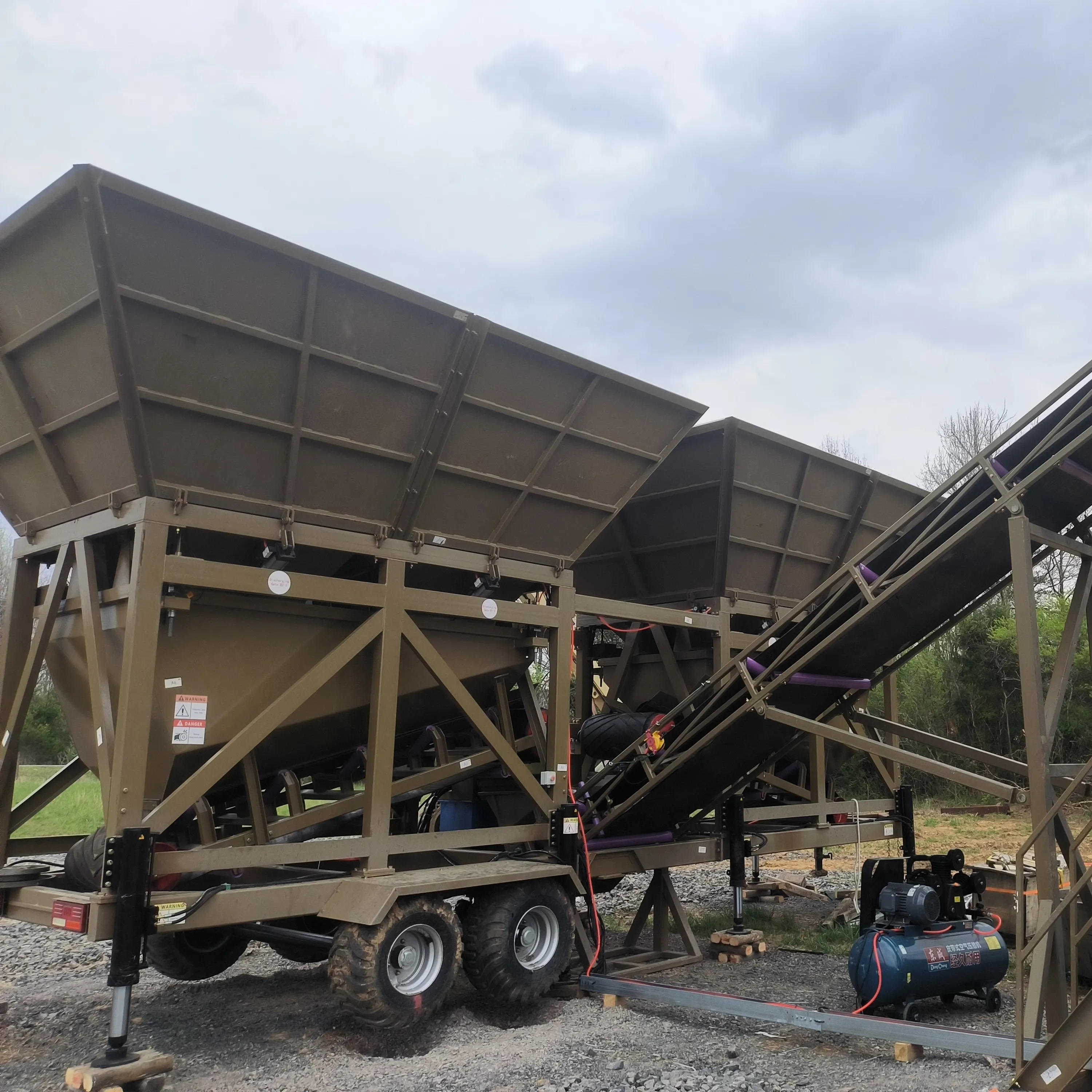 Bouwbedrijf Beton Verkoop Droge Menging Beton Batching Plant Prijs Te Koop