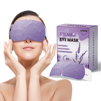 Masque oculaire chauffant jetable à la lavande, confortable, relaxant, pour le sommeil, cadeau spa, patchs chauffants auto-chauffants