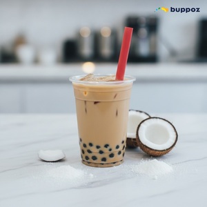 Poudre de thé au lait de coco 1kg, certifiée Halal HACCP, pour les magasins de thé au lait et de bubble tea, OEM - Product Image 4
