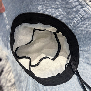 Chapéu Bucket de Algodão Dobrável para Verão Feminino, Estilo Pescador Bob, Hip Hop Casual com Estampa de Desenho Animado, Jeans Lavado para Homens e Mulheres - Product Image 4
