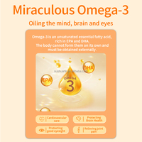 Capsule di Olio di Pesce d'Acqua Profonda Omega 3, Integratore EPA DHA, 300 Capsule per Adulti, OEM ODM SMhealth
