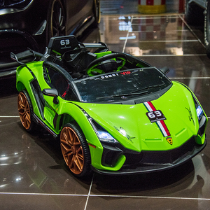 Giro su auto giocattolo per bambini 12V ragazza elettrica alla guida di auto per 1-5 anni - Product Image 6