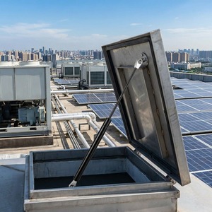 Amortiguador Neumático de Gas 300N-600N para Marco de Panel Solar, Puerta de Acceso Industrial, Directo de Fábrica - Product Image 1
