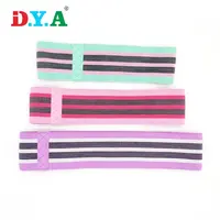 37*8cm Individuell bedrucktes Logo Yoga Stretch Band Latex Übungs widerstands band