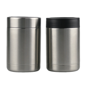 Vaso Térmico de Acero Inoxidable de 12 oz, Taza con Aislamiento de Doble Pared para Bebidas Frías, Latas, Botellas de Cerveza - Product Image 1