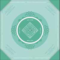 Tapis de Mahjong Américain Carré, 3mm d'épaisseur, avec support en caoutchouc, silencieux, antidérapant, résistant aux taches, facile à nettoyer, pour 4 joueurs, pliable