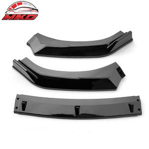 สำหรับ Subaru BRZ 2022-2025 ZD8 JDM 2 สไตล์ สปอยเลอร์กันชนหน้าสีดำเงา 3 ชิ้น ชุดแต่งคุณภาพสูง - Product Image 4