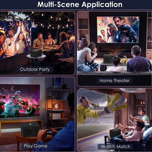 New 2024 Yinzam T7 4K Video Chiếu Với Android Dual Wifi Youtube Điện Thoại Không Dây Tự Động Tập Trung Keystone <span class=keywords><strong>Overhead</strong></span> Home Chiếu - Product Image 4