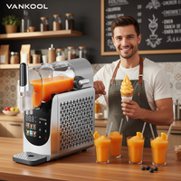 Máquina Portátil para Hacer Granizados de 1.8L, Máquina de Helados y Granizados, Venta al por Mayor, Suministro de Fábrica para Minoristas, Cocina