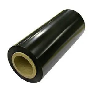 Черная полиэфирная ПЭТ-пленка, черный цвет, упаковочный материал, металлизированная пленка, влагостойкая мягкая упаковочная пленка VMPET, непрозрачная гибкая