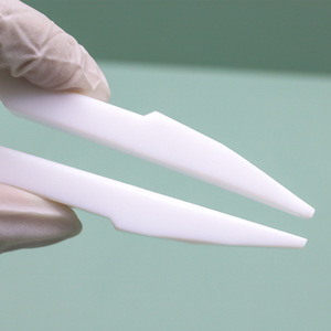 Huida PTFE Tweezers 100mm 150mm 200mm 250mm 300mm Acid <b>Alkali</b> Resistant High Temperature Resistant Lab Usage - Product Image 1