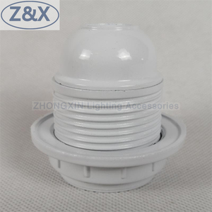 <span class=keywords><strong>E27</strong></span> Bakelite <span class=keywords><strong>lampholder</strong></span> cho ánh sáng mặt dây chuyền chuyển đổi enec chứng nhận đèn ổ cắm với vít phong cách trắng AC 220V T180 2-năm bảo hành - Product Image 3