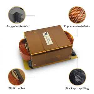 Transformateur EE65 haute puissance à noyau de ferrite pour conversion CC/CA 5000W, convertisseur de tension monophasé, transformateurs Flyback - Product Image 2