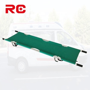 Brancard médical manuel non pliable, cadre robuste, tissu PVC 600D, équipement de transport de patients durable, capacité 160 kg, certifié CE - Product Image 3