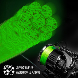 สายเบ็ดตกปลา Chi-blade Pe Line 8 เส้น แบบถัก ความแข็งแรงสูง สำหรับการตีเหยื่อระยะไกล - Product Image 1