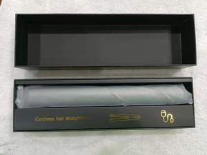 เครื่องหนีบผมและที่ม้วนผมไร้สายแบบ2 in 1เครื่องหนีบผมแบบพกพาเหล็กแบนพร้อมแบตเตอรี่9600 mAh สำหรับการชาร์จ USB C น้ำหนักเบาสำหรับการเดินทาง - Product Image 6