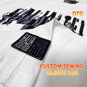 In Ấn Thời Trang Ban Đầu Thiết Kế Người Đàn Ông Của 100% Bông Vải T-Shirts Tùy Chỉnh Dập Nổi Áo Thun Độc Quyền Logo Quá Khổ Người Đàn Ông Của T-Shirts - Product Image 2