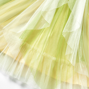 Ensemble <span class=keywords><strong>de</strong></span> costumes <span class=keywords><strong>de</strong></span> danse Hanfu <span class=keywords><strong>de</strong></span> princesse pour filles, enfants, en polyester, pour les fêtes et les spectacles - Product Image 4