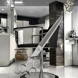 Firelion - Tijeras de Acero Inoxidable 440c de 7.5 Pulgadas para Peluquería Canina, Diseño Zigzag de Bronce - Product Image 3