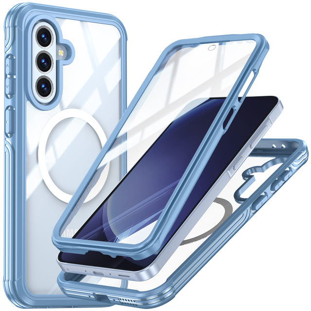 For Samsung Galaxy A16 A36 A56 A55 5G Cover Coque Strong Shockproof 3-Protection Redpepper Magnetic Clear Rugged Phone Case