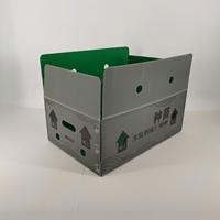 Boîte à semis en PP remplie de minéraux, réutilisable, durable, empilable, avec trous de drainage pour jardin et serre