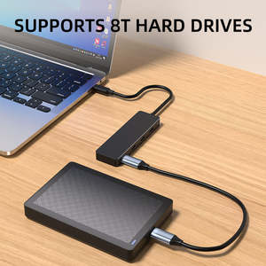 멀티 포트 4 in 1 USB 3.2 10Gbps 공장 맞춤형 도킹 스테이션 유형 C 3.2 게임 컴퓨터 노트북 C 유형 USB 허브에 적합 - Product Image 4