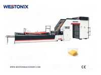 Machine de plastification automatique électrique haute vitesse WESTONIX pour films, papier et plastique, plastification à chaud 160 m/min pour produits alimentaires