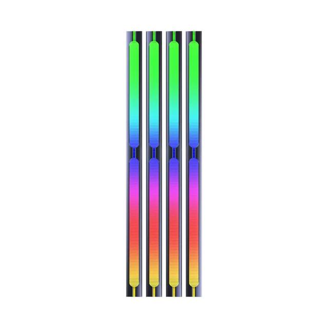 Wholesale RAM Heatsink High Compatibility 5V DC AURA 3PIN ARGB Memory Cooler RGB Cooling Vest
