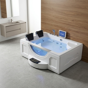 Nouvelle conception de <span class=keywords><strong>baignoire</strong></span> spa à jets d'air pour adultes, en acrylique, avec hydromassage, pour 1 personne, portable, pour extérieur - Product Image 1