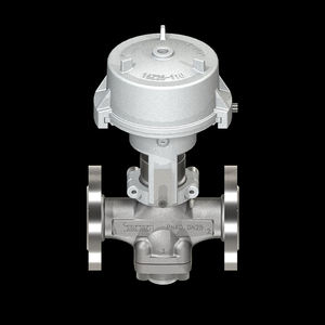 วาล์วตัดวาล์วลูกสูบนิวเมติกส์การเชื่อมต่อหน้าแปลนวาล์วโลกแทนที่แบรนด์หิน - Product Image 2