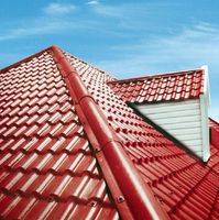 Tôles de toiture en PVC ondulé, type Roma espagnol, imperméables, ignifuges B1, en plastique synthétique ASA UPVC, tuiles de toiture en PVC