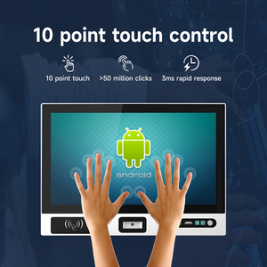 13.3 15 15.6 inch tất cả-trong-một công nghiệp màn hình cảm ứng Bảng điều chỉnh pc-không quạt máy tính không thấm nước cho tự động hóa nhà máy & kiosk - Product Image 3