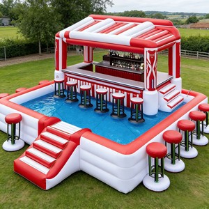 PoeticExist Aufblasbarer <span class=keywords><strong>PVC</strong></span>-Material Outdoor Aufblasbarer Swimmingpool - Product Image 4