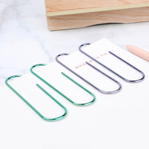 2024 tùy chỉnh thực hiện kim loại giấy <span class=keywords><strong>Clip</strong></span> đa chức năng trường văn phòng phẩm Bookmark - Product Image 2