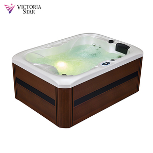 2 vasche idromassaggio con giardino per adulti con vasca idromassaggio termali termali per Balboa idromassaggio all'aperto - Product Image 1